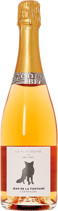 Envio grátis | Espumante rosé Jean de la Fontaine La Flatteuse Rosé Brut A.O.C. Champagne Champagne França Pinot Preto, Mascate de Alexandria, Chardonnay 75 cl