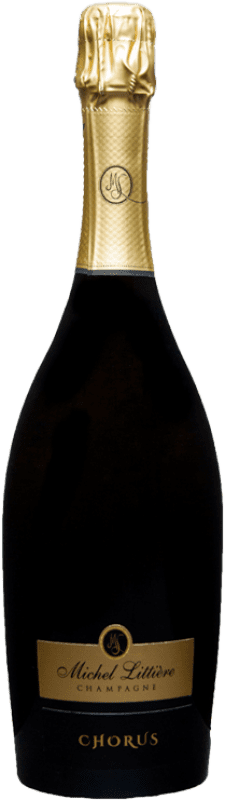 Kostenloser Versand | Weißer Sekt Michel Littiere Chorus A.O.C. Champagne Champagner Frankreich Spätburgunder, Chardonnay, Pinot Meunier 75 cl