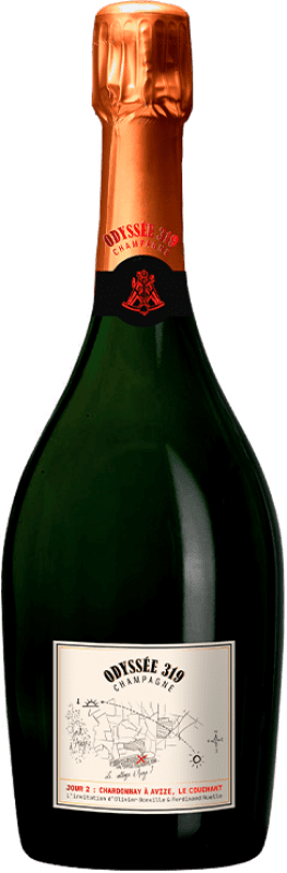 Бесплатная доставка | Белое игристое Odyssée 319 Le Couchant A.O.C. Champagne шампанское Франция Chardonnay 75 cl