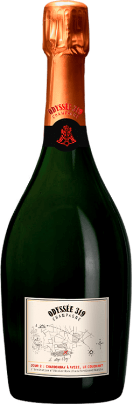 87,95 € Kostenloser Versand | Weißer Sekt Odyssée 319 Le Couchant A.O.C. Champagne