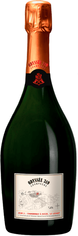 87,95 € Envio grátis | Espumante branco Odyssée 319 Le Levant A.O.C. Champagne