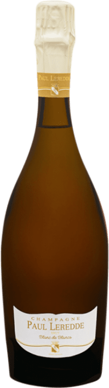 Бесплатная доставка | Белое игристое Paul Leredde Blanc de Blancs A.O.C. Champagne шампанское Франция Chardonnay 75 cl