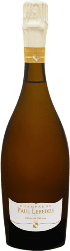 Free Shipping | White Sparkling Wine Paul Leredde Blanc de Blancs A.O.C. Champagne Champagne France Chardonnay 75 cl