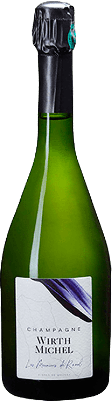 Kostenloser Versand | Weißer Sekt Wirth Michel Les Meuniers de Raoul Extra Brut A.O.C. Champagne Champagner Frankreich Pinot Meunier 75 cl