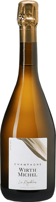 Envio grátis | Espumante Branco Wirth Michel Les Rigoblins A.O.C. Champagne Champagne França Pinot Noir, Chardonnay, Pinot Meunier 75 cl