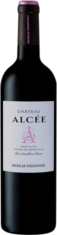 34,95 € Envío gratis | Vino Tinto Château Alcee A.O.C. Côtes de Castillon