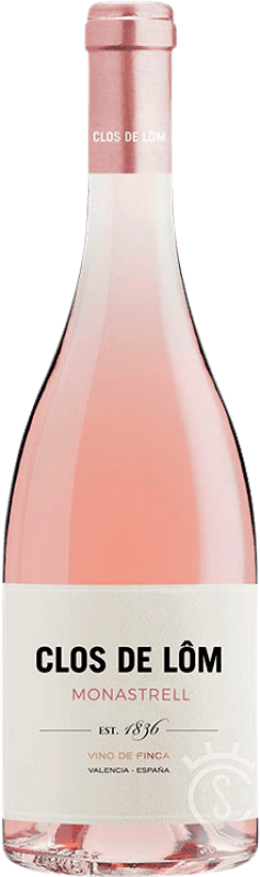 Envio grátis | Vinho rosé Clos de Lôm Rosado D.O. Valencia Comunidade Valenciana Espanha Monastrell 75 cl