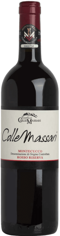 Envoi gratuit | Vin Rouge ColleMassari Réserve D.O.C. Montecucco Italie Cabernet Sauvignon, Sangiovese, Ciliegiolo 75 cl