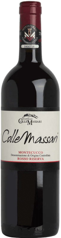 Envio grátis | Vinho tinto ColleMassari Rosso Reserva D.O.C. Montecucco Itália Cabernet Sauvignon, Sangiovese, Ciliegiolo 75 cl