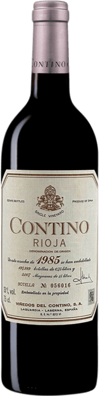 276,95 € | Vino Rosso Viñedos del Contino Riserva 1985 D.O.Ca. Rioja La Rioja Spagna Tempranillo, Garnacha — Grenache, Graciano, Mazuelo 75 cl