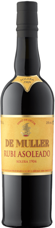92,95 € 免费送货 | 红葡萄酒 De Muller Rubí Asoleado 1904 Solera — 雪利酒系统 中瓶装 50 cl