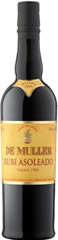 免费送货 | 红酒 De Muller Rubí Asoleado Solera 1904 西班牙 Grenache, Grenache White 瓶子 Medium 50 cl