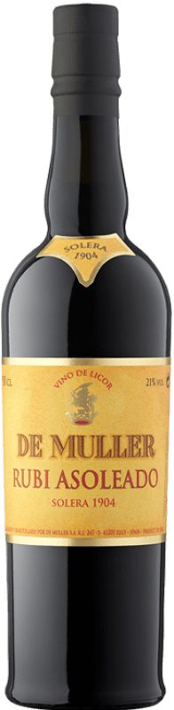 97,95 € Free Shipping | Red wine De Muller Rubí Asoleado Solera 1904 Medium Bottle 50 cl