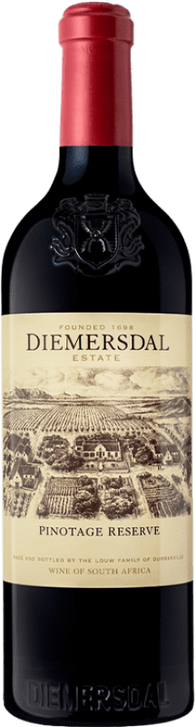 Free Shipping | Red Wine Diemersdal Reserve — Aged South Africa Pinotage 75 cl