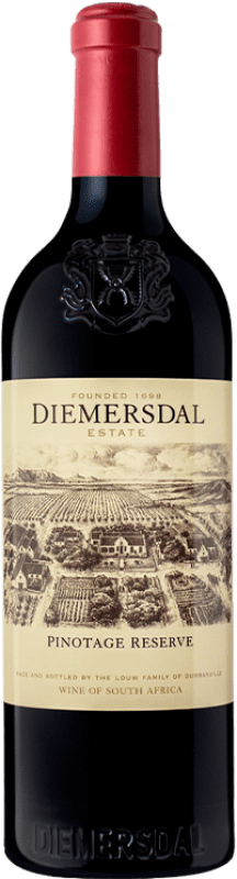 Free Shipping | Red wine Diemersdal Reserve South Africa Pinotage 75 cl