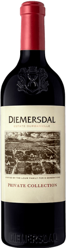 Kostenloser Versand | Rotwein Diemersdal Private Collection W.O. Western Cape Western Cape South Coast Südafrika Merlot, Cabernet Sauvignon, Cabernet Franc, Malbec, Petit Verdot 75 cl