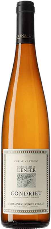 182,95 € Envio grátis | Vinho branco Georges-Vernay Chailées de l'Enfer A.O.C. Condrieu