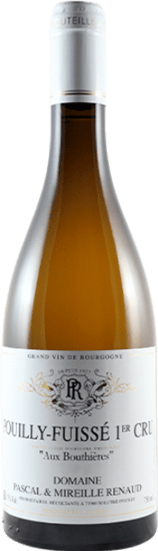 Бесплатная доставка | Белое вино Pascal & Mireille Renaud Aux Bouthières A.O.C. Pouilly-Fuissé Франция Chardonnay — Шардоне 75 cl