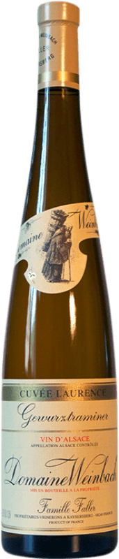 Бесплатная доставка | Белое вино Domaine Weinbach Laurence Cuvée A.O.C. Alsace Эльзас Франция Gewürztraminer — Гевюрцтраминер 75 cl