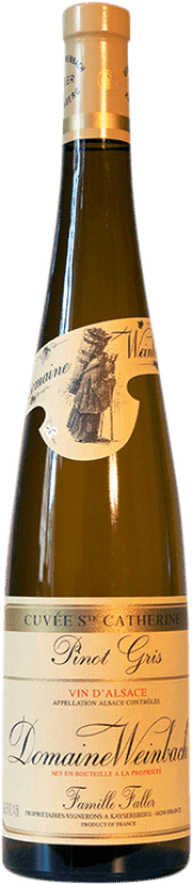 Envío gratis | Vino Blanco Domaine Weinbach Sainte Catherine Cuvée A.O.C. Alsace Alsace Francia Pinot Gris 75 cl