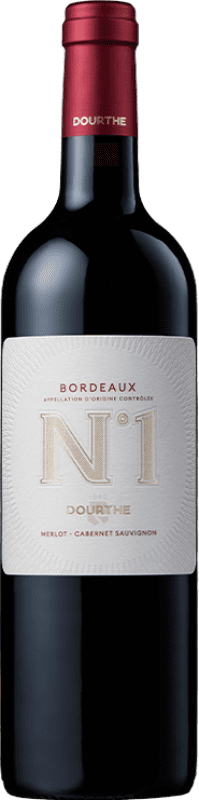 17,95 € Envio grátis | Vinho Tinto Dourthe Nº 1 Rouge A.O.C. Bordeaux