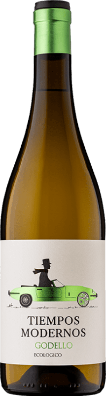 Envio grátis | Vinho branco Lagar de Moha Tiempos Modernos Ecológico I.G.P. Vino de la Tierra de Castilla y León Castela e Leão Espanha Godello 75 cl