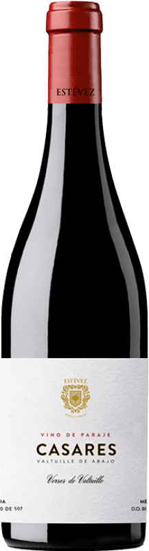 Free Shipping | Red wine Estévez Versos de Valtuille Paraje Casares D.O. Bierzo Castilla y León Spain Mencía, Palomino Fino, Alicante Bouschet 75 cl