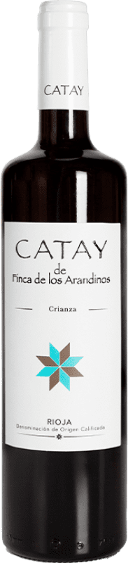 8,95 € | Vino Rosso Finca de Los Arandinos Catay Crianza — Invecchiato in Botte D.O.Ca. Rioja La Rioja Spagna Tempranillo, Garnacha — Grenache, Mazuelo 75 cl