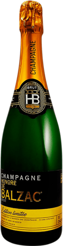 39,95 € | Белое игристое G.H. Martel Honoré de Balzac Edition Limitée брют A.O.C. Champagne шампанское Франция Pinot Black, Chardonnay, Pinot Meunier 75 cl