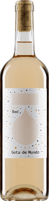 Free Shipping | Rosé wine Gota de Mundo Rosé A.O.C. Côtes de Provence Provence France Syrah, Grenache, Cinsault 75 cl