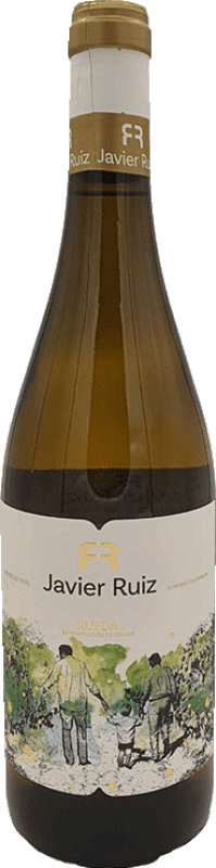 Free Shipping | White wine Javier Ruiz Sobre Lías D.O. Rueda Castilla y León Spain Verdejo 75 cl