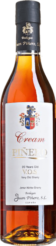 56,95 € 免费送货 | 利口酒霜 Juan Piñero Cream VOS D.O. Jerez-Xérès-Sherry 瓶子 Medium 50 cl