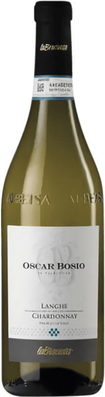 Бесплатная доставка | Белое вино Oscar Bosio D.O.C. Langhe Италия Chardonnay 75 cl