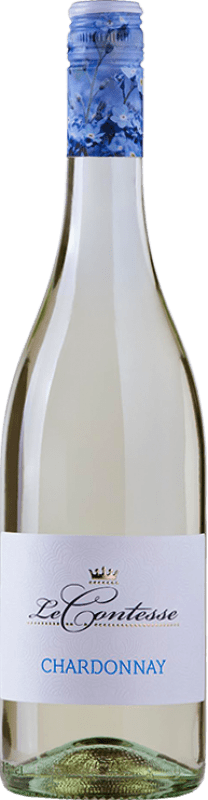 Envio grátis | Vinho branco Le Contesse I.G.T. Marca Trevigiana Itália Chardonnay 75 cl