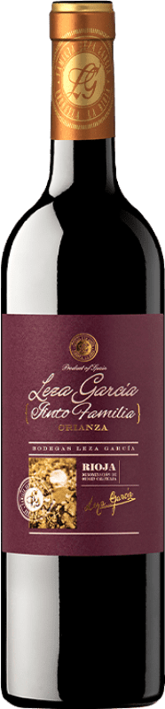 Бесплатная доставка | Красное вино Leza старения D.O.Ca. Rioja Ла-Риоха Испания Tempranillo 75 cl