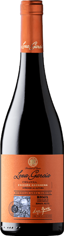 Бесплатная доставка | Красное вино Leza старения D.O.Ca. Rioja Ла-Риоха Испания Grenache 75 cl