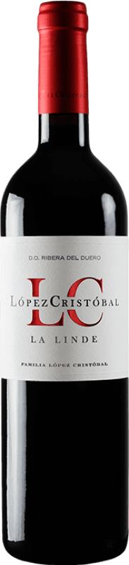 11,95 € | Red wine López Cristóbal La Linde D.O. Ribera del Duero Castilla y León Spain Tempranillo, Merlot 75 cl