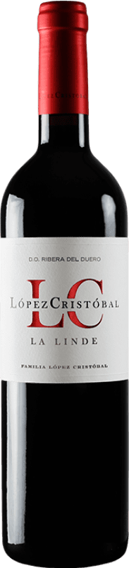 9,95 € | Vinho tinto López Cristóbal La Linde D.O. Ribera del Duero Castela e Leão Espanha Tempranillo, Merlot 75 cl