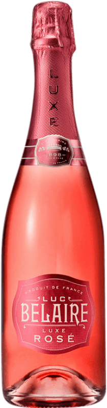 Envio grátis | Espumante rosé Luc Belaire Rare Luxe Rosé Semi-seco Semi-doce A.O.C. Bourgogne Borgonha França 75 cl