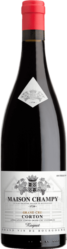 Бесплатная доставка | Красное вино Maison Champy Rognet Grand Cru A.O.C. Corton Франция Pinot Black 75 cl