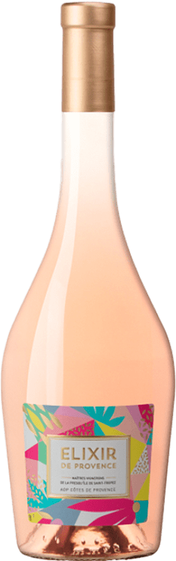 Envoi gratuit | Vin Rosé Les Maîtres Elixir A.O.C. Côtes de Provence Provence France Syrah, Garnacha — Grenache, Cinsault 75 cl