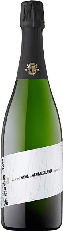 Envio grátis | Espumante branco María Rigol Ordi María Brut Nature Grande Reserva D.O. Cava Catalunha Espanha Xarel·lo 75 cl