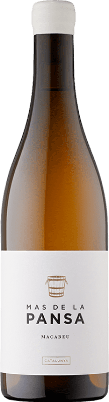 Free Shipping | White wine Mas de la Pansa VI Blanc Brisat D.O. Catalunya Catalonia Spain Macabeo 75 cl