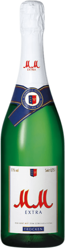 Free Shipping | White sparkling MM Extra Dry Germany 75 cl