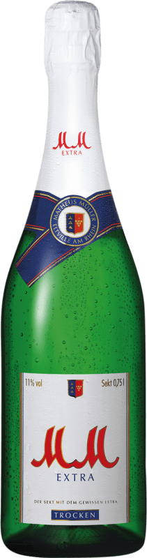 Free Shipping | White sparkling MM Extra Dry Germany 75 cl