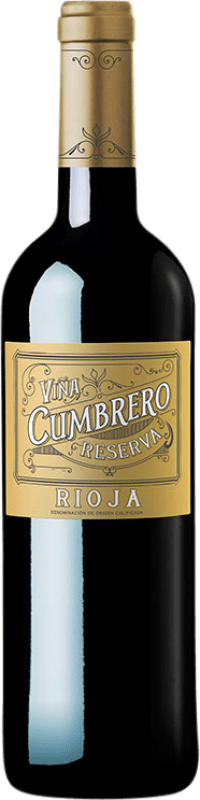 Free Shipping | Red wine Montecillo Viña Cumbrero Reserve D.O.Ca. Rioja The Rioja Spain Tempranillo 75 cl