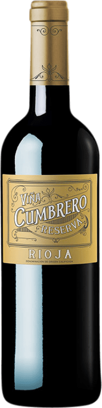 12,95 € | Rotwein Montecillo Viña Cumbrero Reserve — Gereift D.O.Ca. Rioja La Rioja Spanien Tempranillo 75 cl