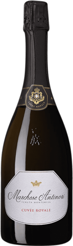 Envio grátis | Espumante Branco Montenisa Marchese Antinori Royale Cuvée D.O.C.G. Franciacorta Itália Pinot Noir, Chardonnay, Pinot Branco 75 cl