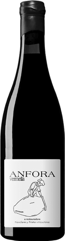 44,95 € | Red wine Nanclares Anfora Vermella D.O. Rías Baixas Galicia Spain Caíño Black 75 cl