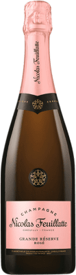 Nicolas Feuillatte Rosé Champagne Grande Reserva Meia Garrafa 37 cl